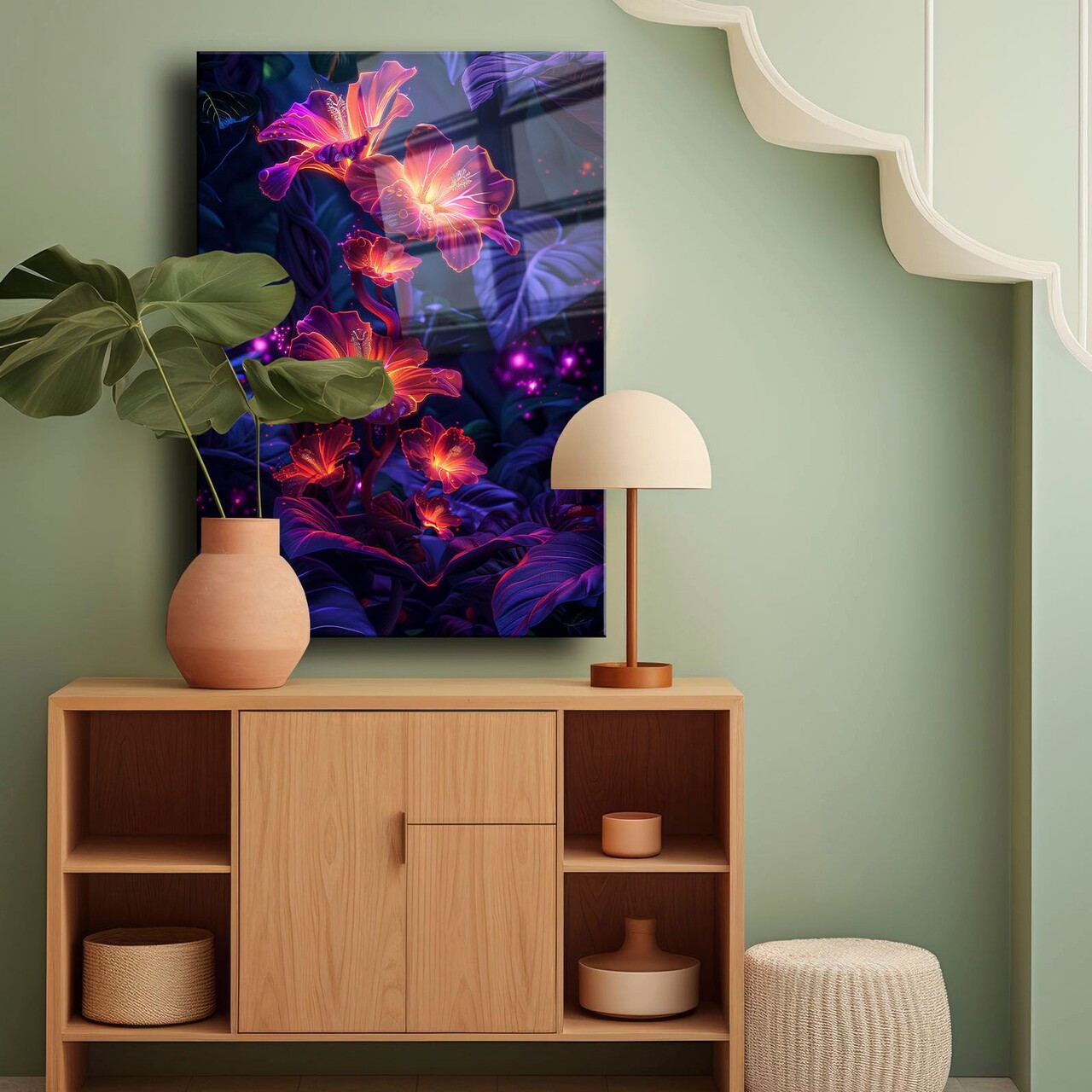 Tablou decorativ, Camtbl-051, Dimensiune: 40 x 60 cm, Multicolor - view 2