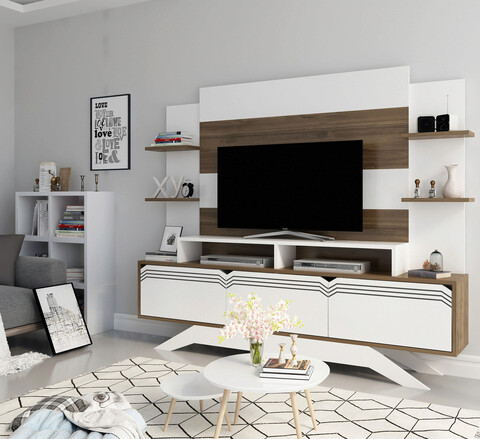 Comoda tv, zena home, delpi, pal, nuc / alb