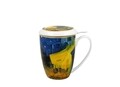 Cana cu infuzor, DUO, Vincent Van Gogh - Terrace at Night, 380 ml, portelan, multicolor