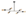 Lustra, Tatum, 584TTM1249, Metal, Negru