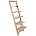 Etajera tip scara, Creaciones Meng, 41x30x130 cm, lemn de paulownia