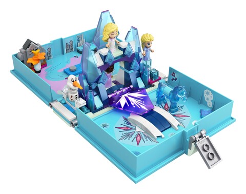 Jucarie – Aventuri cartea de povesti Elsa si Nokk, LEGO, plastic LEGO