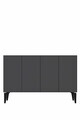 Consola, Hanah Home, Gumus 120, 120x79x32 cm, Antracit