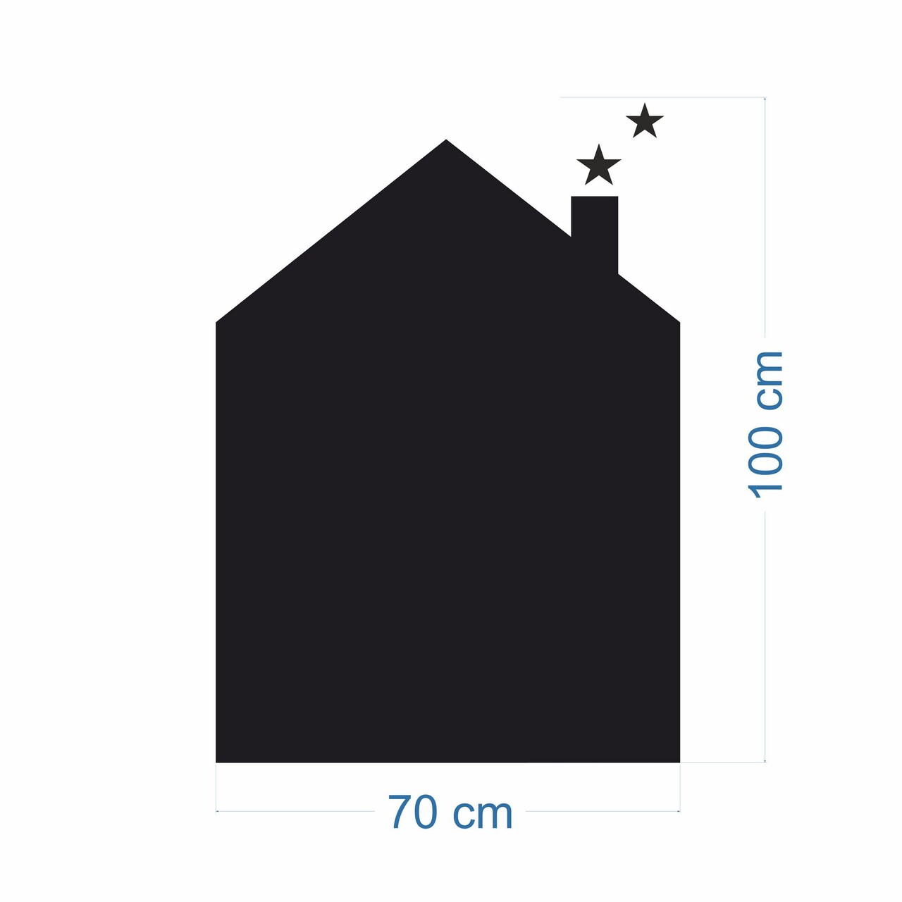 Sticker decorativ, MY-00101, Autocolant tablă, Negru - view 4