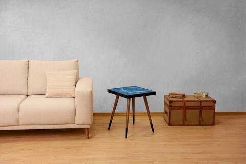 Scaun, Nmobb, PA, 52x51x77 cm, PAL, Gri deschis