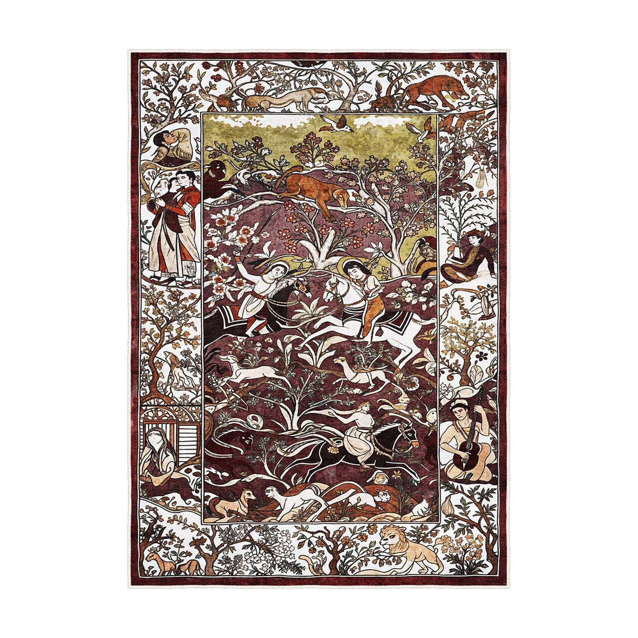 Covor (80 x 150), Cool-Fr14, 80x150 cm, Bordo - view 7