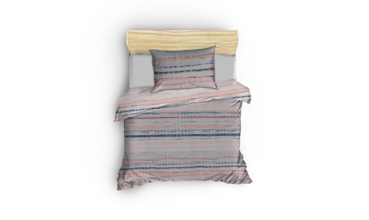 Lenjerie de pat pentru o persoana, Terra, Life Style, 50% bumbac / 50% poliester - 1 | YEO