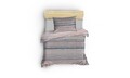 Lenjerie de pat pentru o persoana, Terra, Life Style, 50% bumbac / 50% poliester