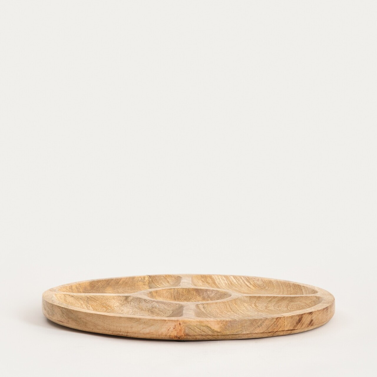 Platou servire Indica Mango, Homla, 35 cm, lemn, natur - view 5