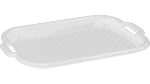 Tava pentru servire clever, domotti, 37x53 cm, plastic, alb
