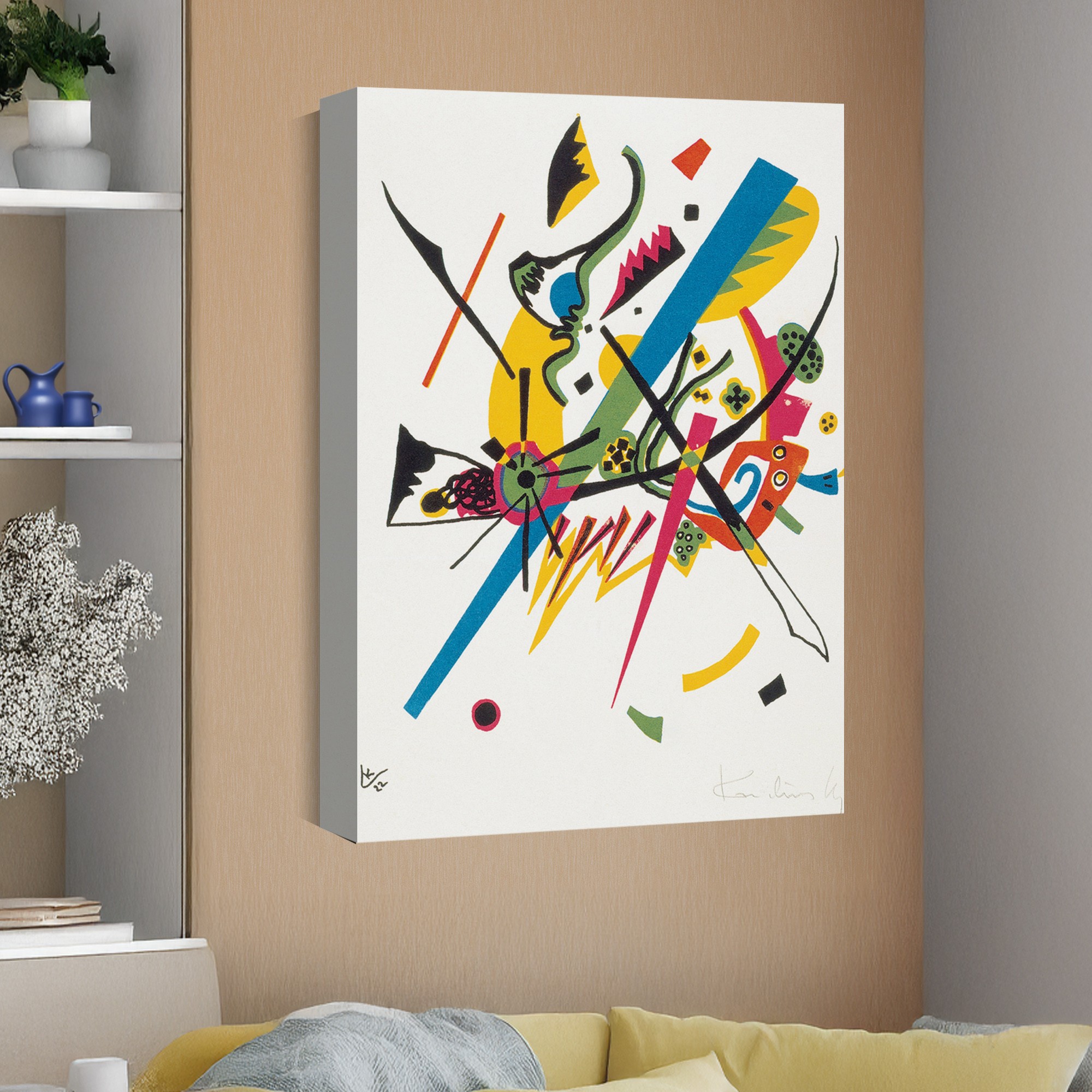 Tablou decorativ, A69CVS-106, Dimensiune: 60 x 90 cm, Multicolor