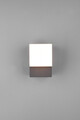 Aplica de perete pentru exterior Avon, TRIO, 9x10.5x16 cm, 7W, 1x SMD, aluminiu turnat/plastic, antracit
