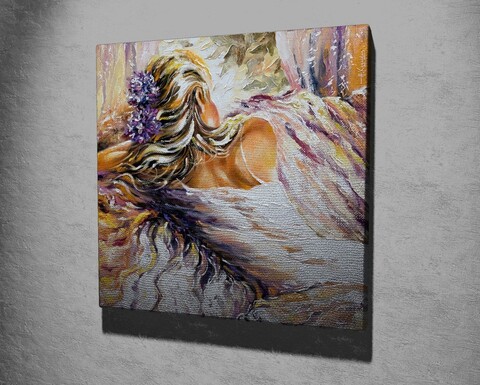 Tablou decorativ, kc274, canvas, lemn, multicolor