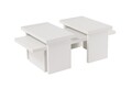 Masuta de cafea, Nordure, Sanctuary, Alb de lemn