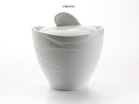 Zaharnita cu capac corina, versa, 10.5 x 11.2 cm, portelan