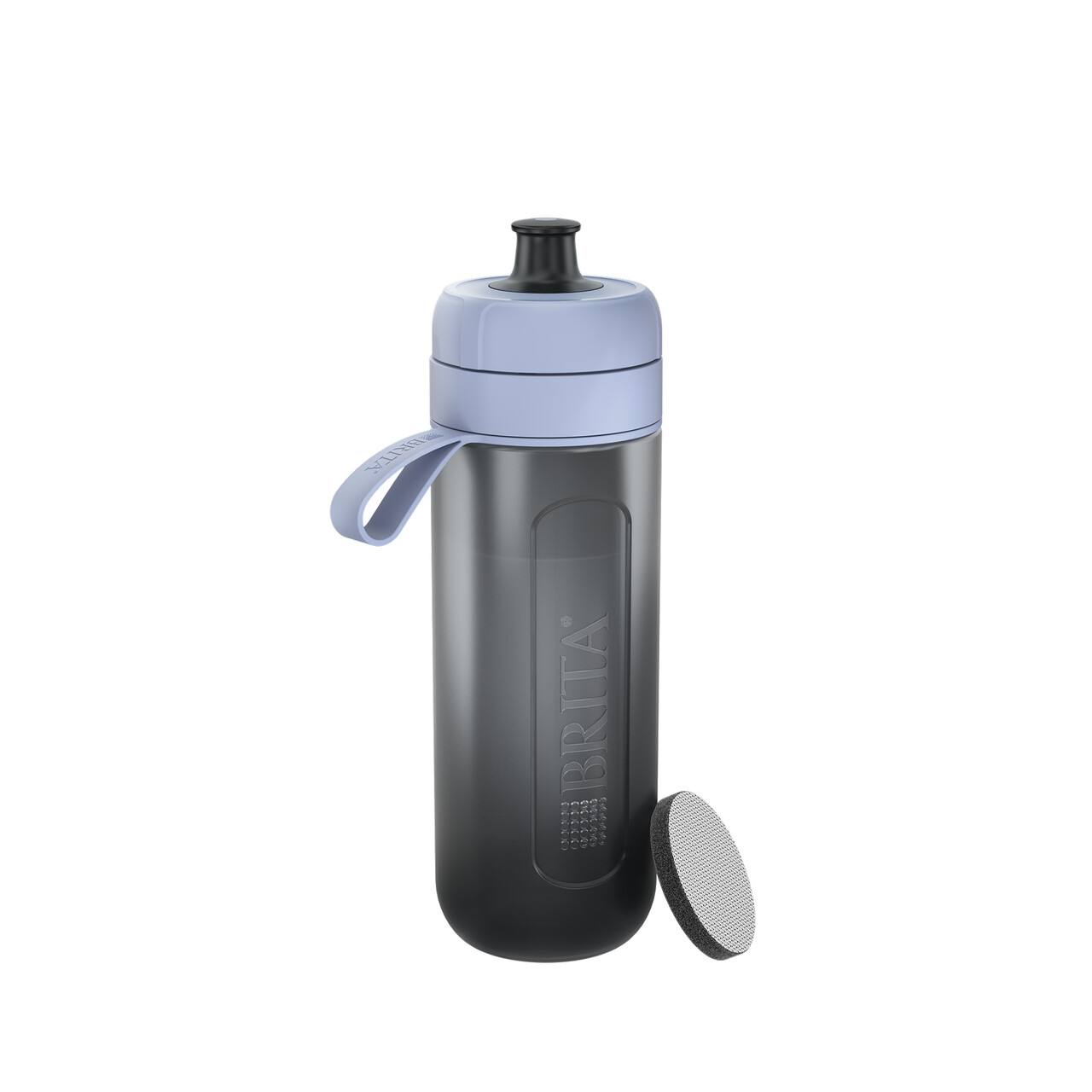 Sticla filtranta BRITA Active 600 ml (Darkblue) + 2 filtre MicroDisc - imagine 3