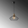 Lustra, Tatum, 584TTM1158, Metal, Negru