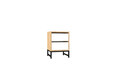 Noptiera, Puqa Design, Cefalu, 40x55x40 cm, PAL, Safir / Alb