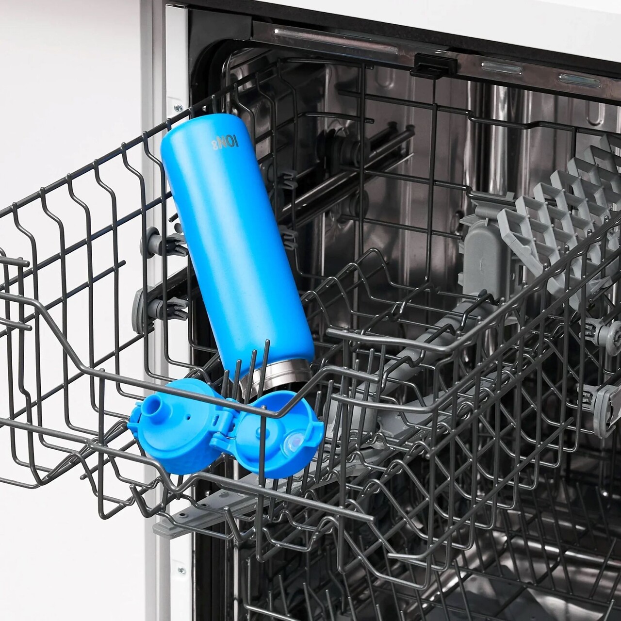 Sticla apa Slim, inox, 600ml, Blue - Ion8 - view 9