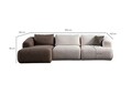 Coltar, Atelier del Sofa, 560ARE5249, Cadru: LEMN/PAL, Maro/Alb