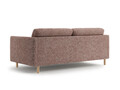 Canapea 3 locuri, Eden, Micadoni, 173x92x90 cm, tesatura structurata, roz melanj