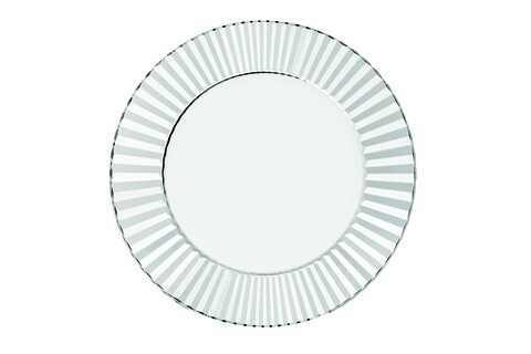 Farfurie plata, Vidivi, Diva, 28 cm Ø, sticla, transparent mezoni.ro