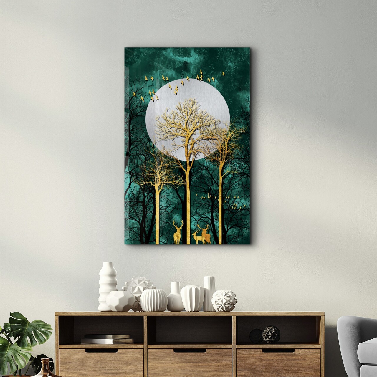 Tablou decorativ, CAM-1066, Dimensiuni: 46 x 72 cm, Multicolor - view 3