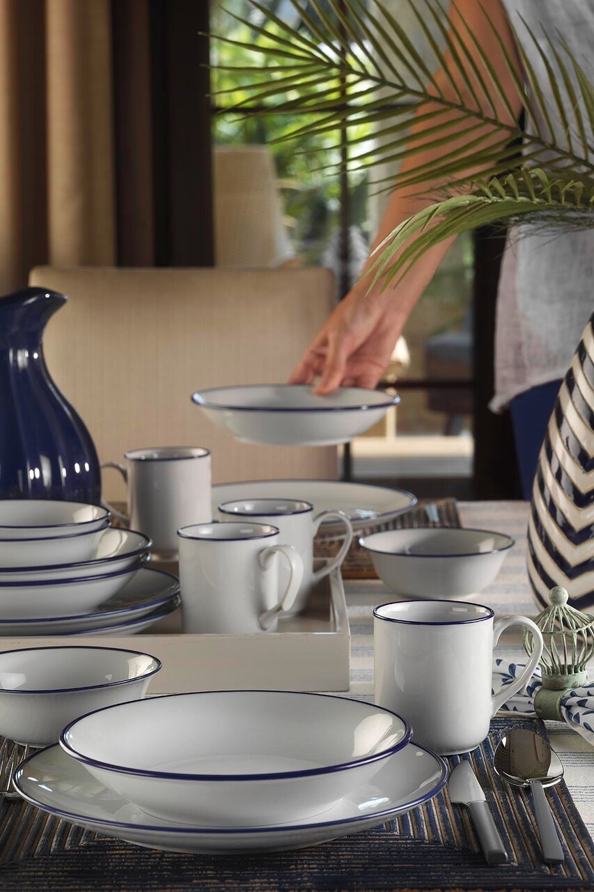 Serviciu de masa, 16 piese, Kutahya Porselen, EO16Y13616, portelan - 2 | YEO