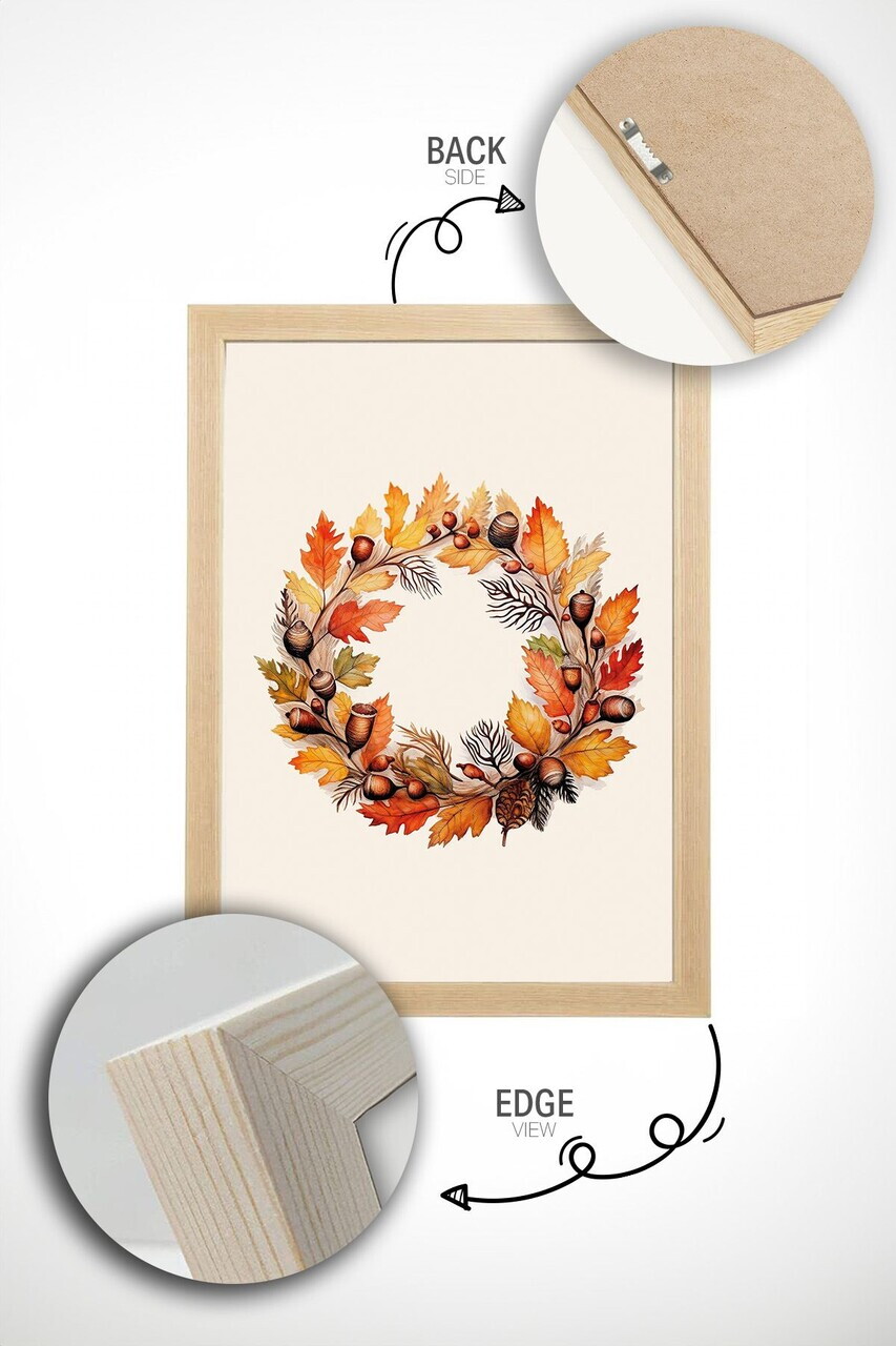Tablou decorativ, Arthllwnmodel83-5070, MDF, Multicolor — imaginea 4