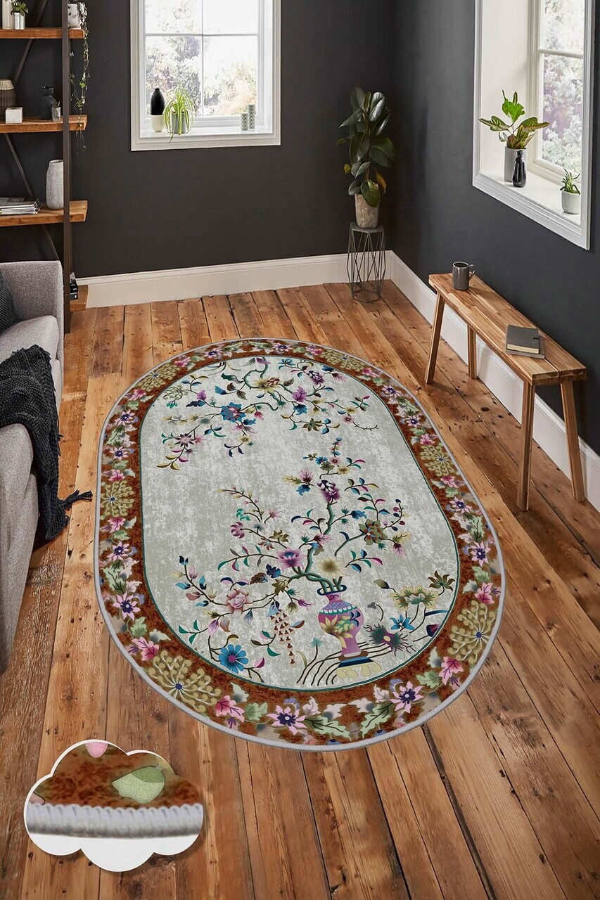 Covor Hmnt921 180x280 cm Poliester Multicolor