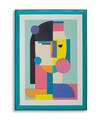 Tablou decorativ Picassy -B, Mauro Ferretti, 50x70 cm, canvas/lemn de pin/plastic, multicolor
