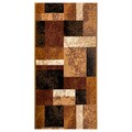 Traversa pentru hol Zardab, Decorino, 100x300 cm, polipropilena, maro