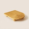 Stand de prezentare a alimentelor, Hermia, 264MDS1110, Înălțimea piciorului sferic: 6,5 cm, Bambus