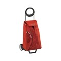 Carucior cumparaturi, Gimi, Market, 48 L, otel/rasina/poliester, rosu