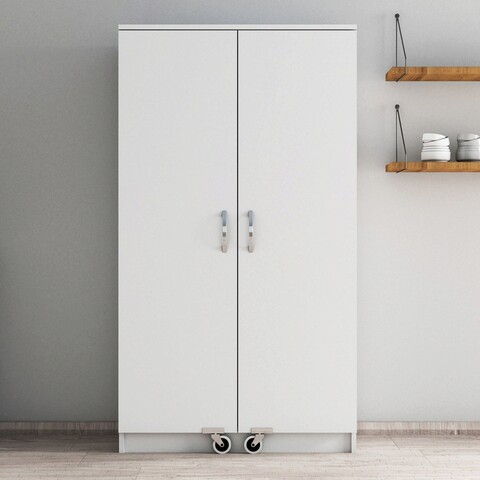 Dulap pentru bucatarie, tanmob, erc0101, 90x162x38 cm, pal , alb
