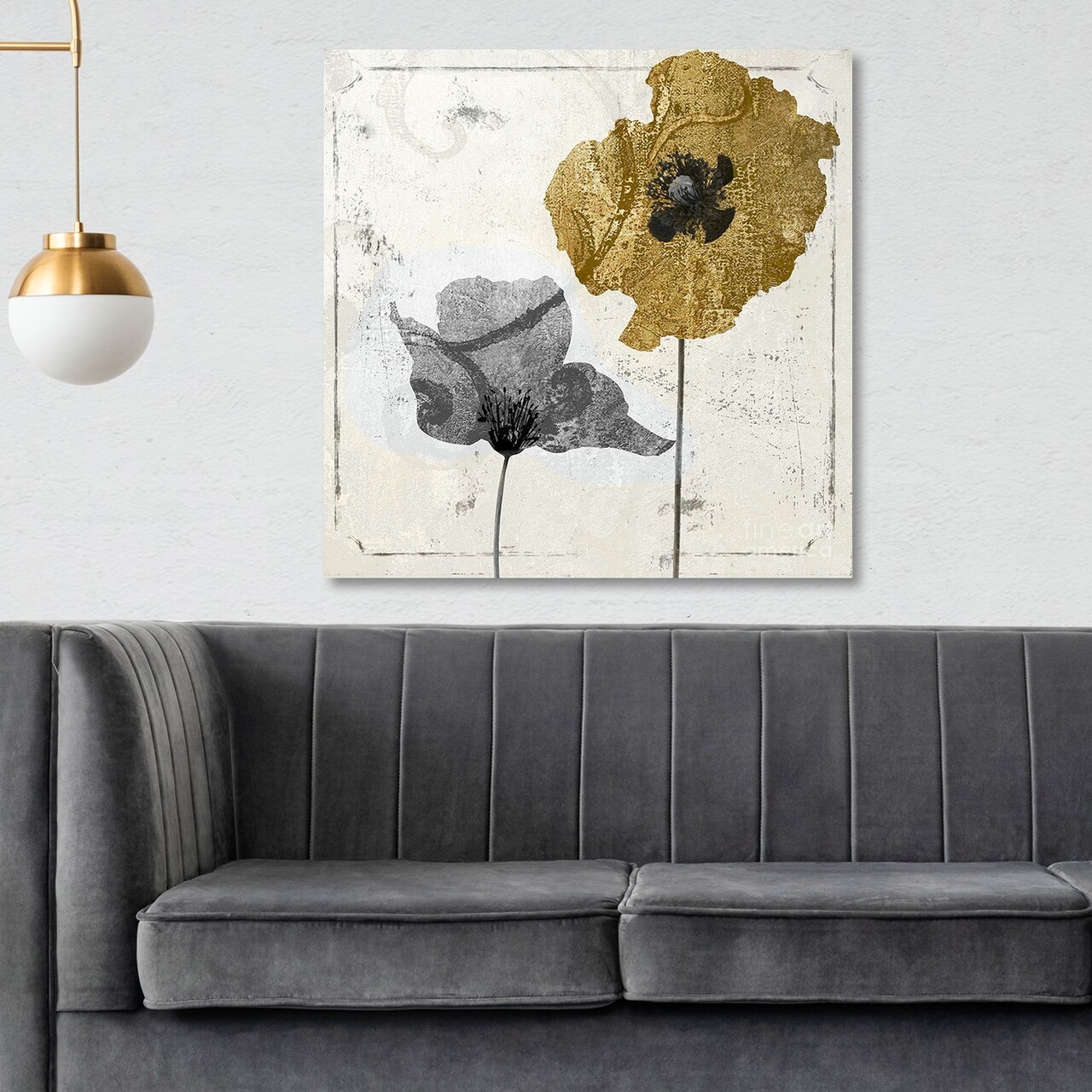 Tablou decorativ, KNV4410_7070 (70 x 70), Canvas imprimat, Multicolor - view 2