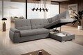 Coltar extensibil dreapta 3 locuri ELTAP, RT-04LO, Sado, 272x192x95 cm, lemn/poliester, gri