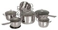 Cratita cu capac Loremis, Ambition, 16 cm, 1.5 L, inox