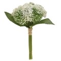 Floare artificiala Bouquet Ivory, InArt, H25 cm, ivoriu/verde