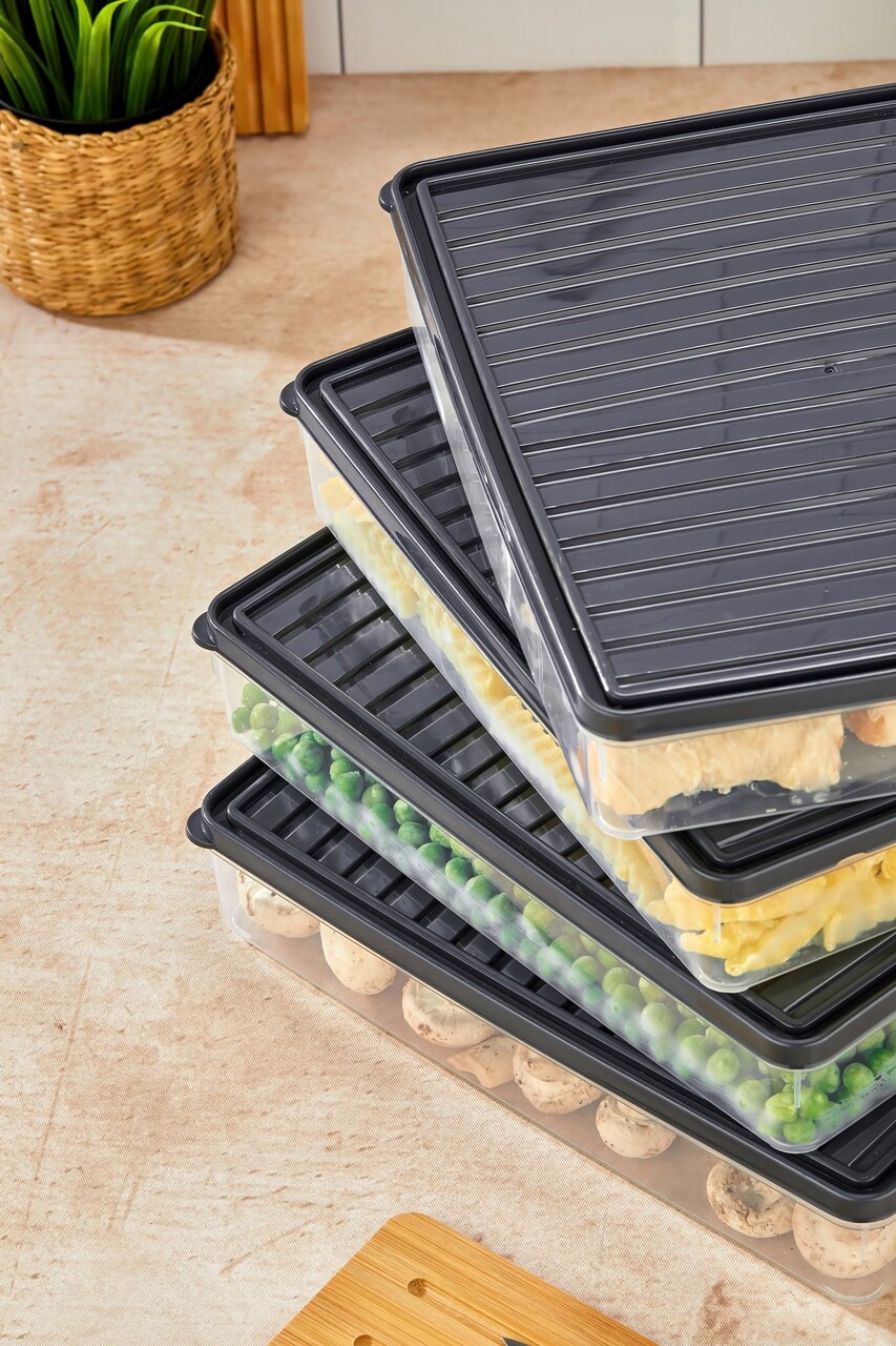 Set recipiente depozitare, Hermia, 452PTR1148, Antracit - view 6