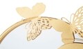 Oglinda de perete Farfalle Gold, Mauro Ferretti, 81x52.5 cm, fier, auriu
