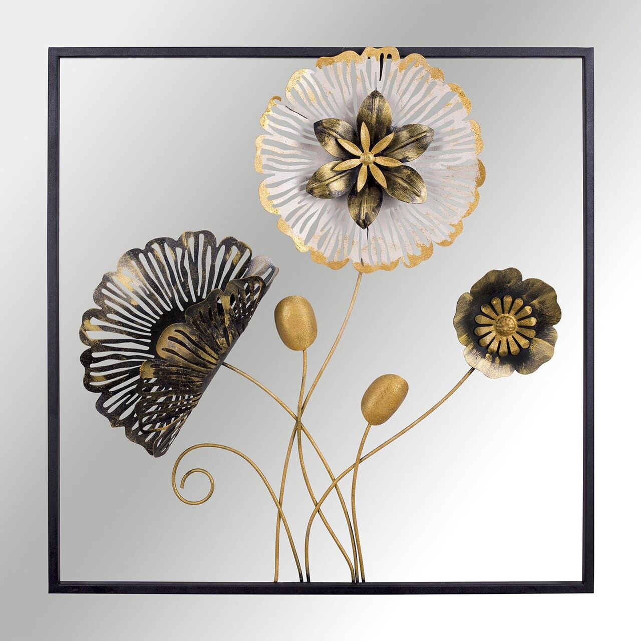Decoratiune de perete, Serenidad, Metal, Grosime: 0,6 mm, Multicolor — imaginea 6