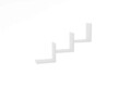 Raft de perete, Puqa Design, Mist, 90x60x19.6 cm, PAL, Alb