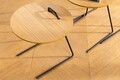 Set masute 3 piese, Howard, Metis, MDF , Natural