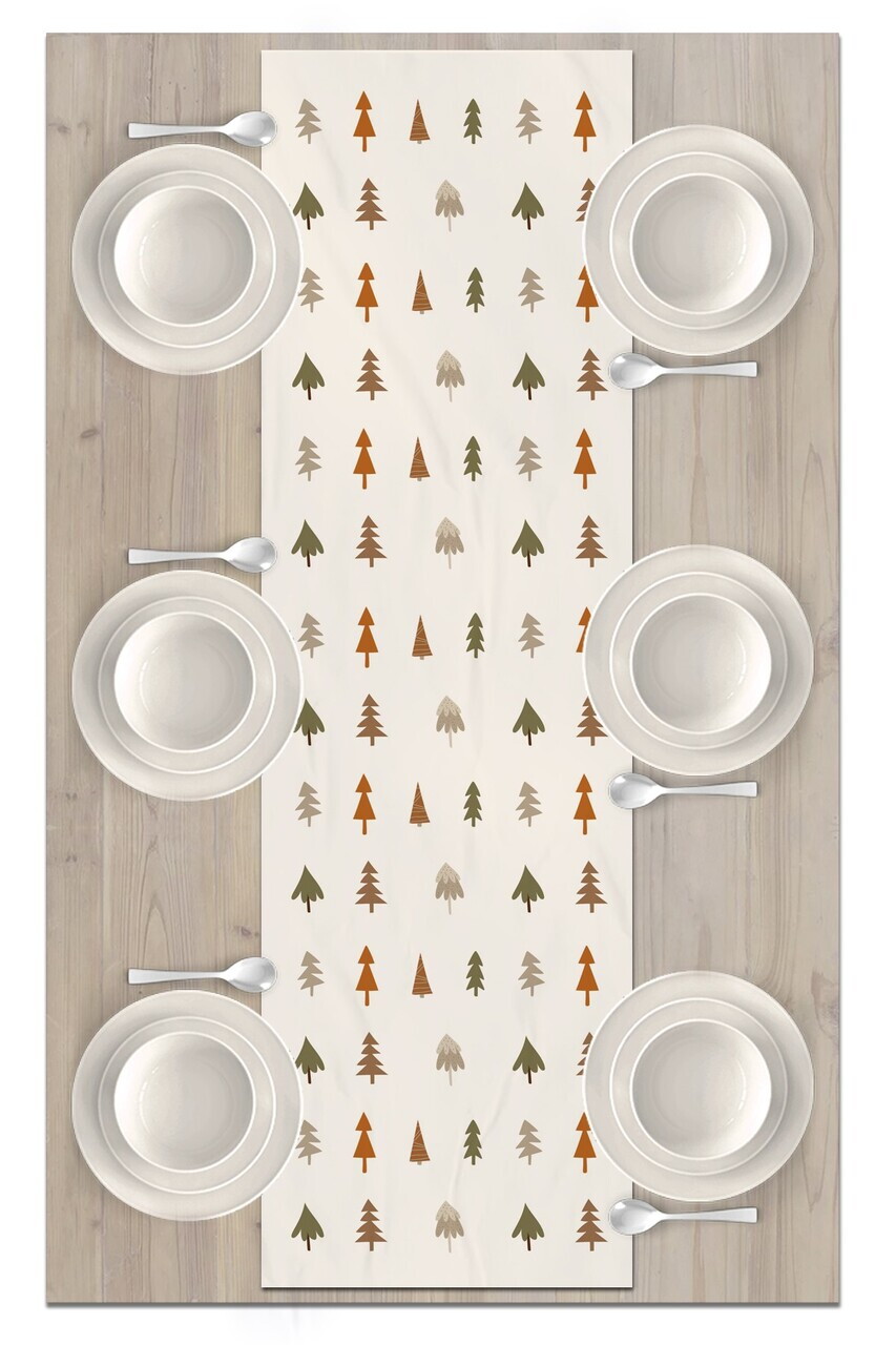 Traversa de masa, Artrunchrst-411, 40x135 cm, Poliester, Multicolor — imaginea 2