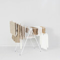 Uscator de rufe, Brabantia, Hangon Fresh, 20 m capacitate de uscare, otel, alb