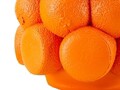 Suport ghiveci Orange, Mauro Ferretti, 19x28 cm, polirasina, portocaliu