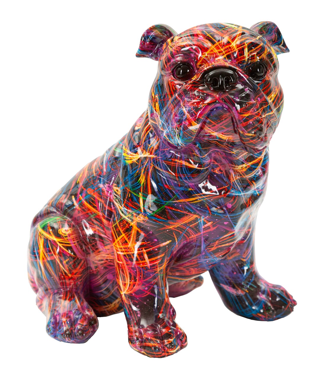 Decoratiune, Mauro Ferretti, Psyco, 21.5x15.5x21 cm, polirasina, multicolor - imagine 7
