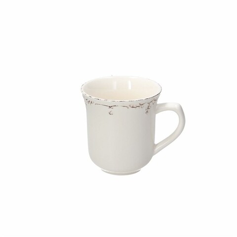 Cana,Tognana, Shabby Siena, 400 ml, ceramica, alb