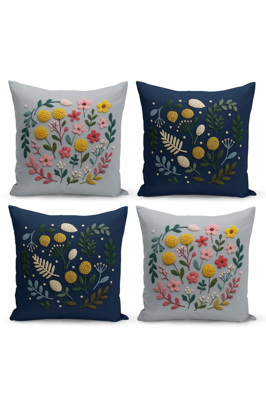 Set fete de perna, Artpnchset4-71, Poliester, Multicolor — imaginea 4